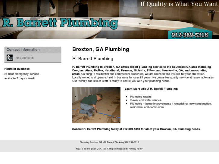 www.rbarrettplumbing.com