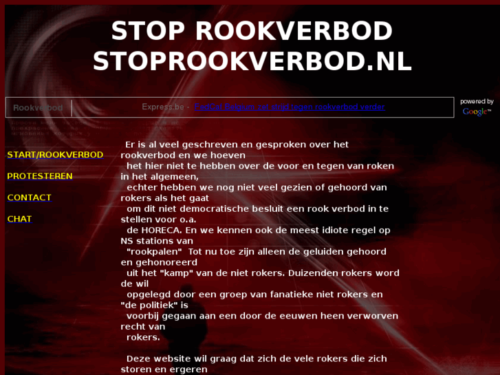 www.stoprookverbod.nl