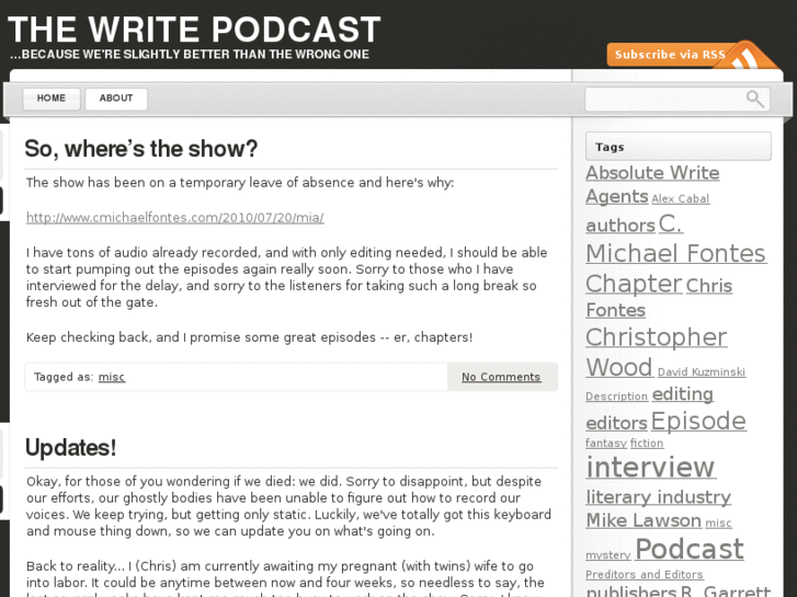 www.thewritepodcast.com