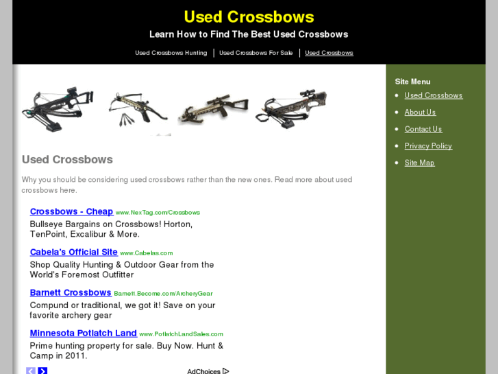 www.usedcrossbows.org