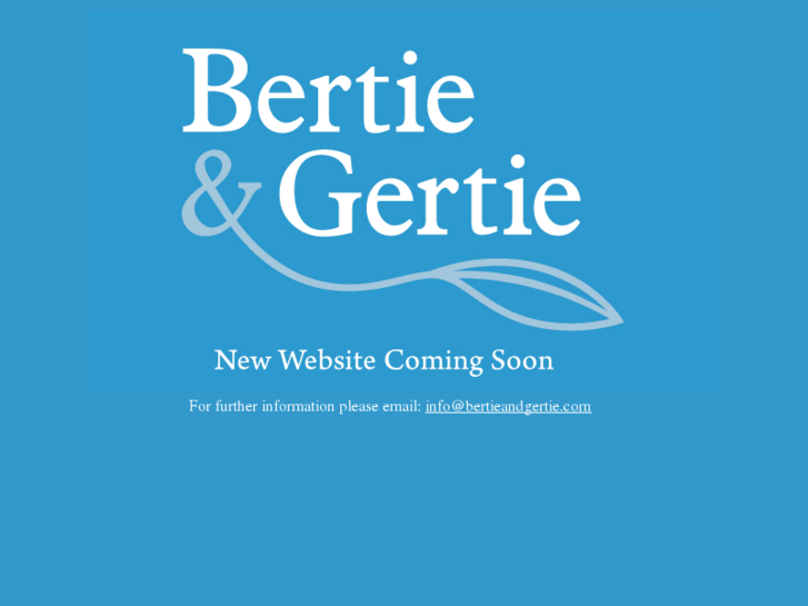 www.bertieandgertie.com