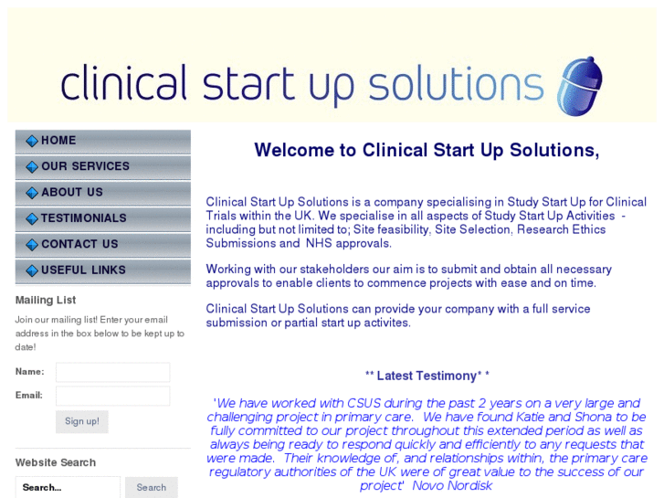 www.clinicalstartupsolutions.com