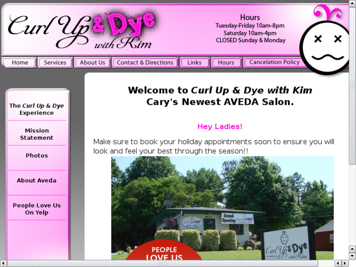 www.curlupanddyewithkim.com