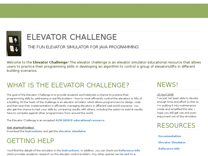 www.elevatorchallenge.com