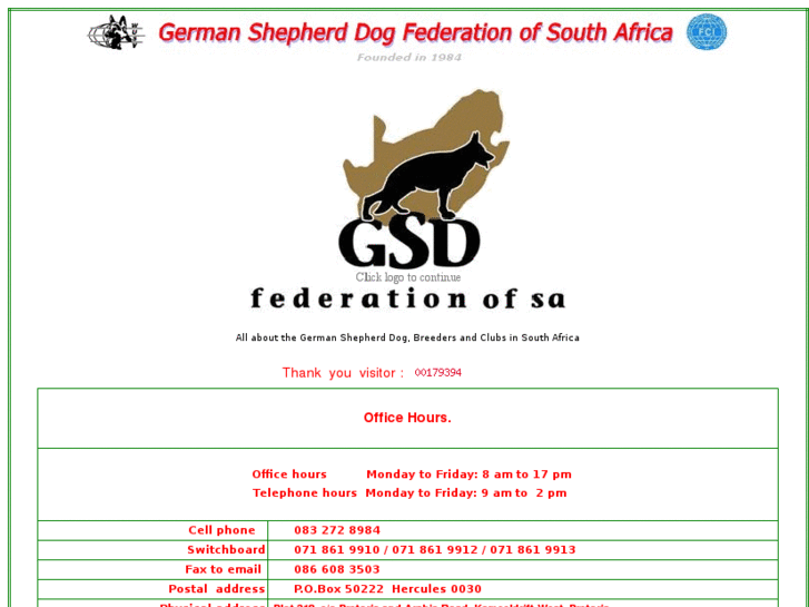 www.gsdfederation.co.za