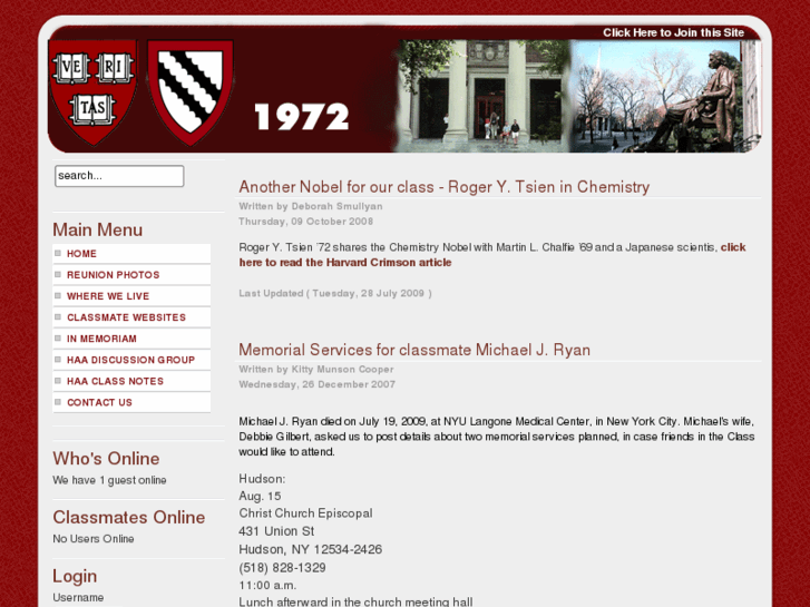 www.harvard1972.org