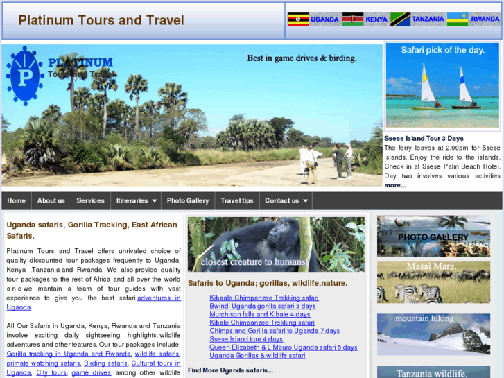 www.platinumsafarisandtravelug.com