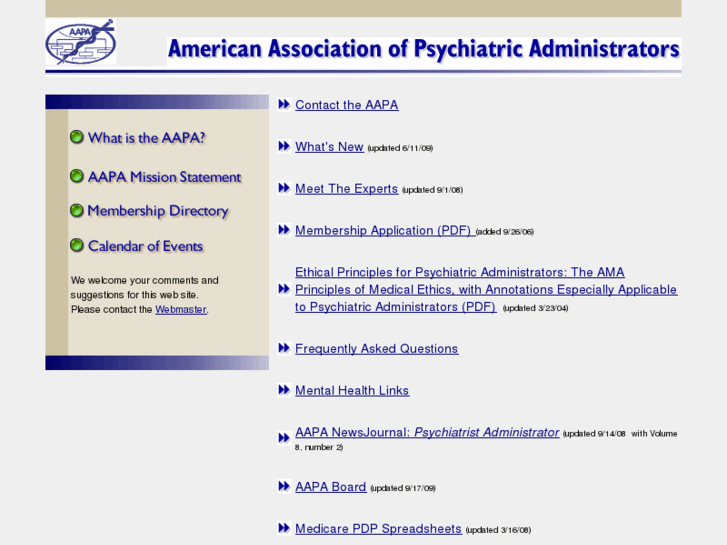 www.psychiatricadministrators.org