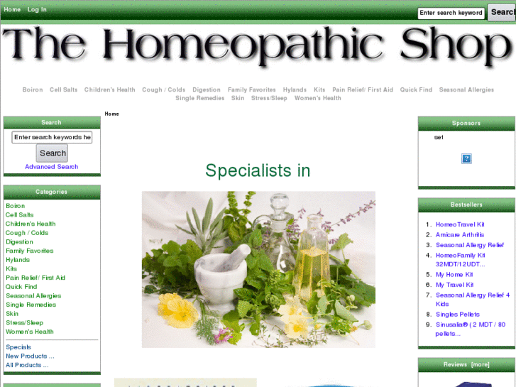 www.thehomeopathicshop.com