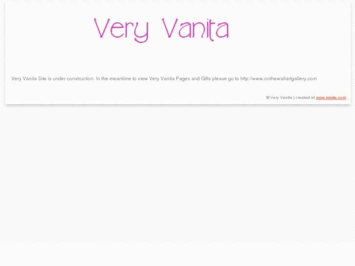 www.veryvanita.com