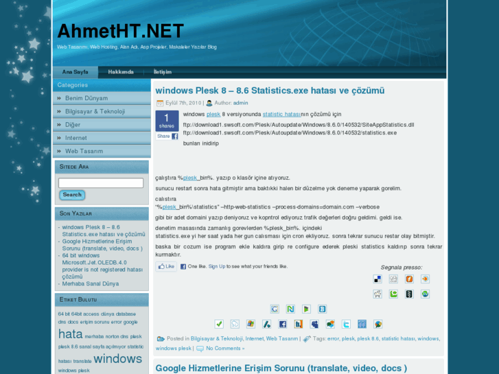 www.ahmetht.net