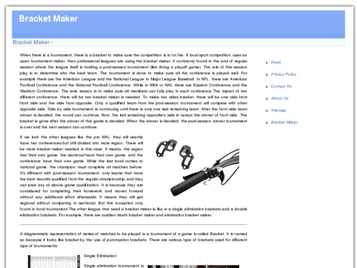 www.bracketmaker.info