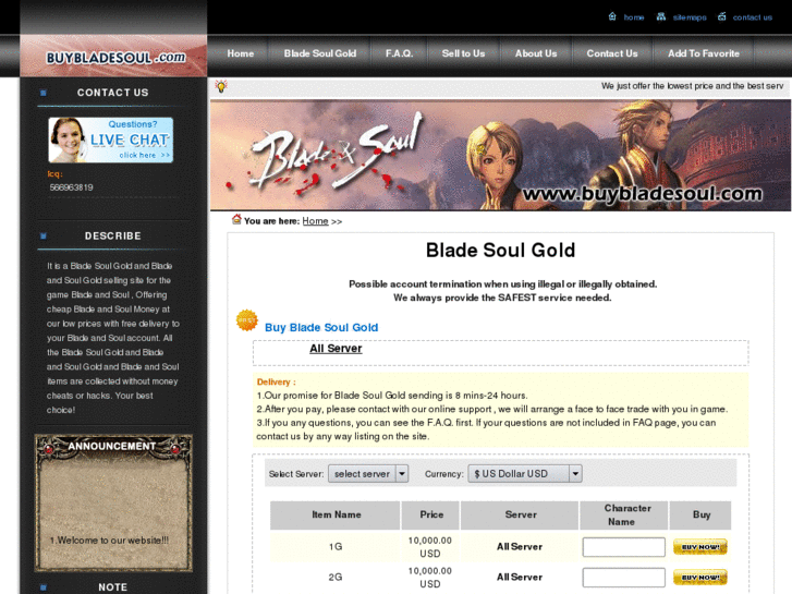 www.buybladesoul.com