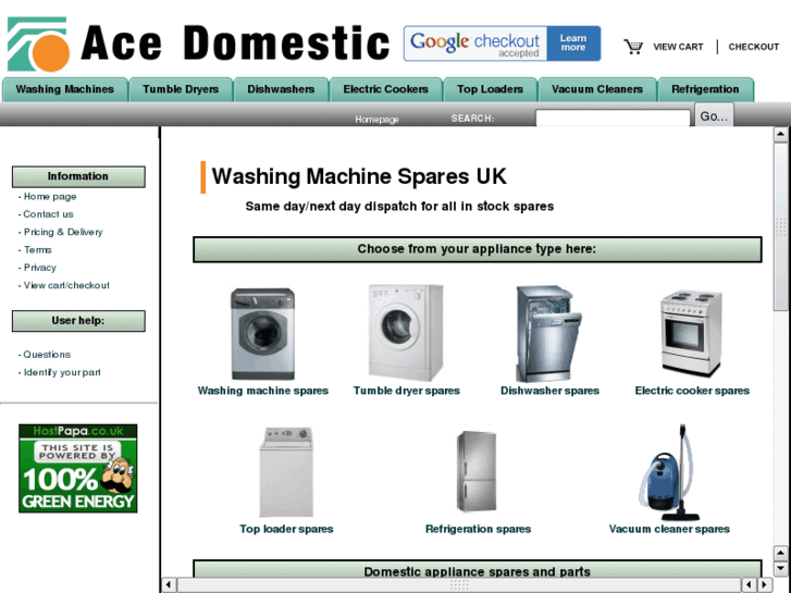 www.domestic-appliance-spares.co.uk