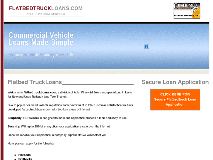 www.flatbedtruckloans.com