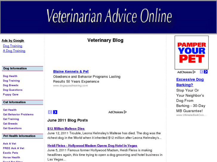 www.free-online-veterinarian-advice.com