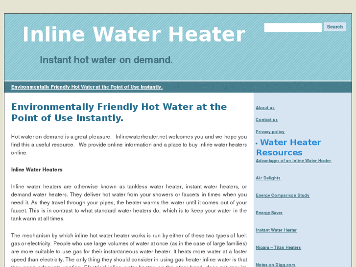 www.inlinewaterheater.net