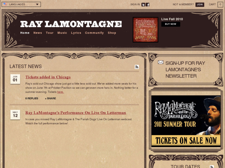 www.raylamontagne.com