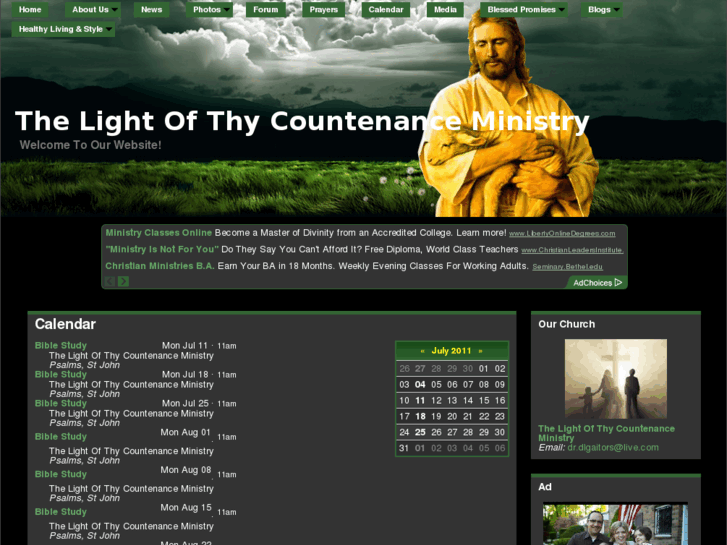 www.thelightofthycountenanceministry.org
