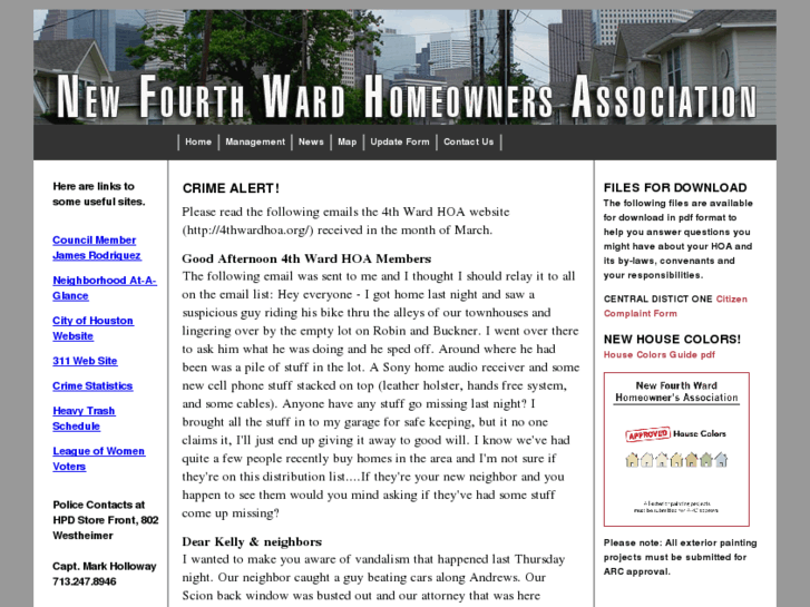 www.4thwardhoa.org