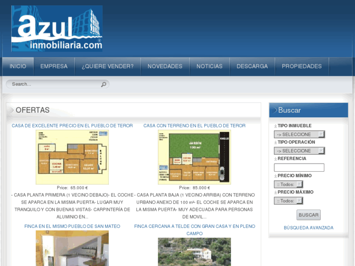 www.azulinmobiliaria.com