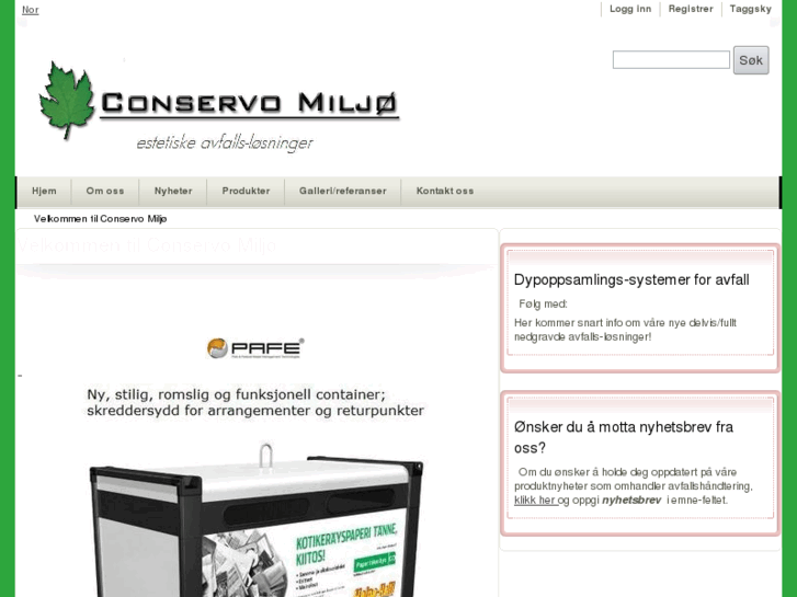 www.conservomiljo.com