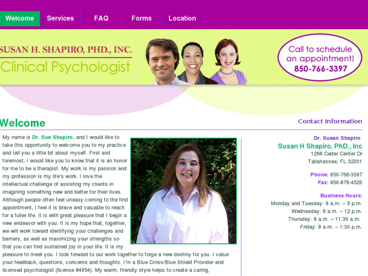 www.drsueshapiro.com