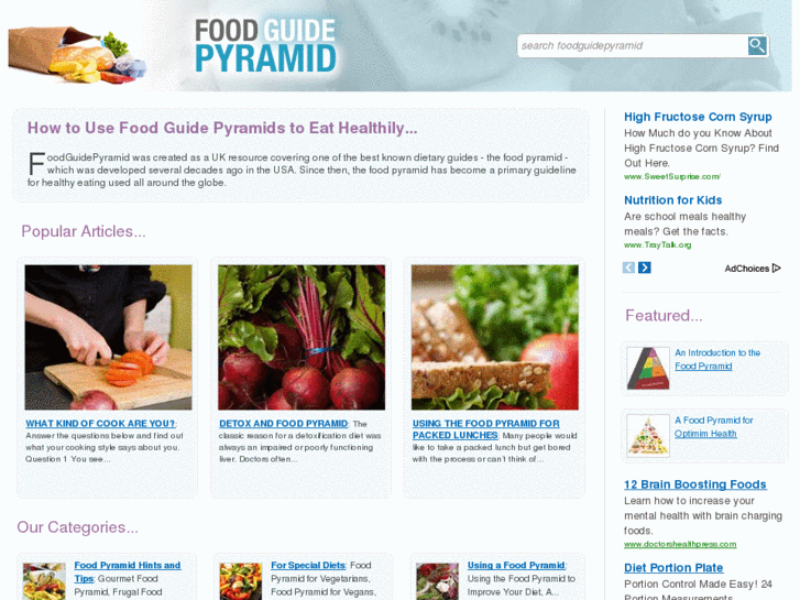 www.foodguidepyramid.co.uk