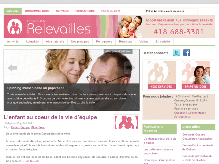 www.groupelesrelevailles.qc.ca