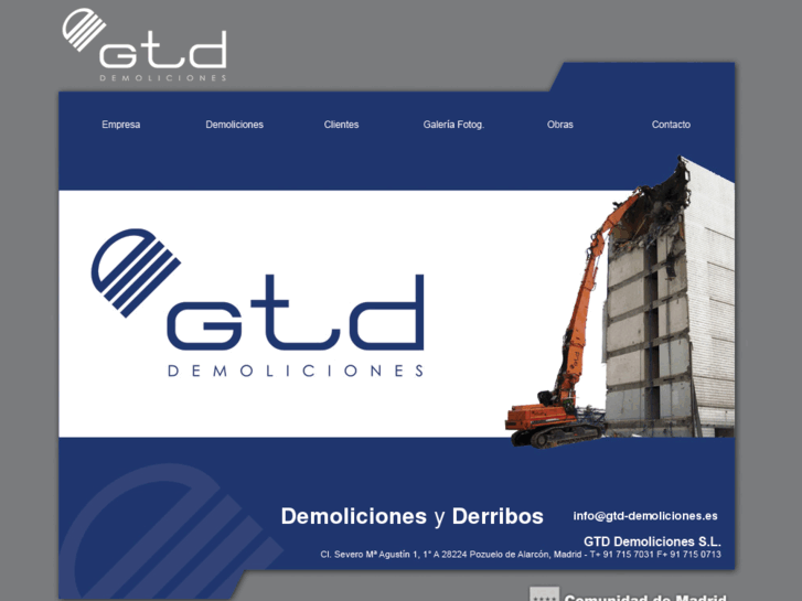 www.gtd-demoliciones.es