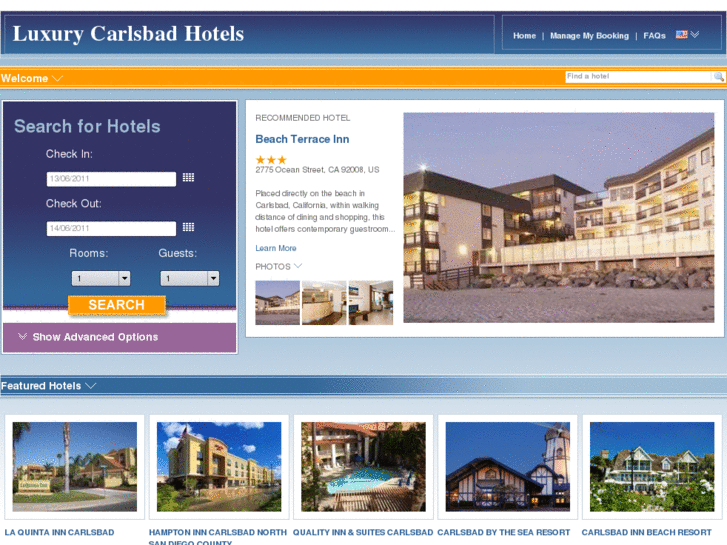 www.luxurycarlsbadhotels.com