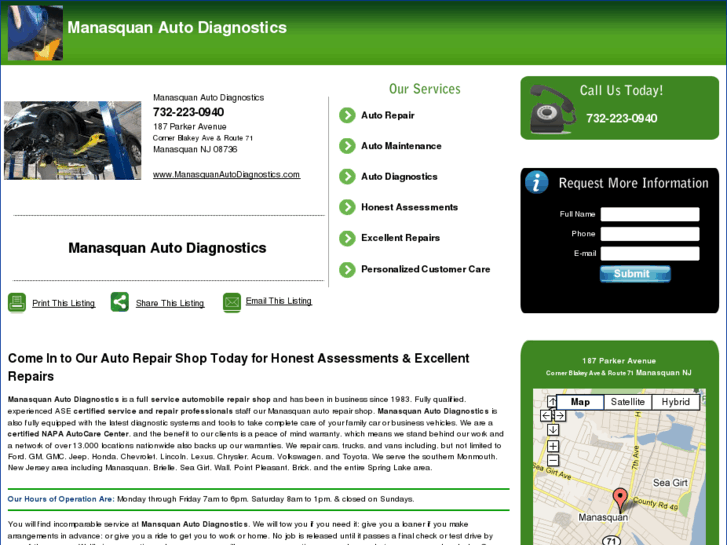 www.manasquanautorepair.com