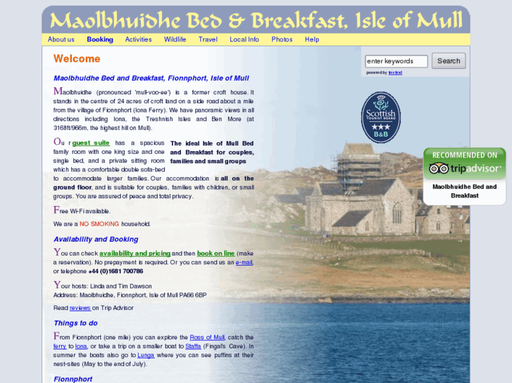 www.mull-bed-and-breakfast.co.uk