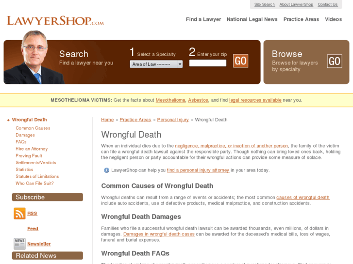 www.wrongfuldeathfaq.com