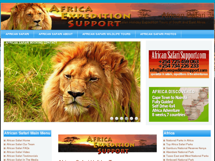 www.africansafarisupport.com