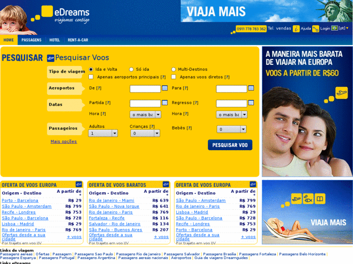 www.edreamsviagens.com.br