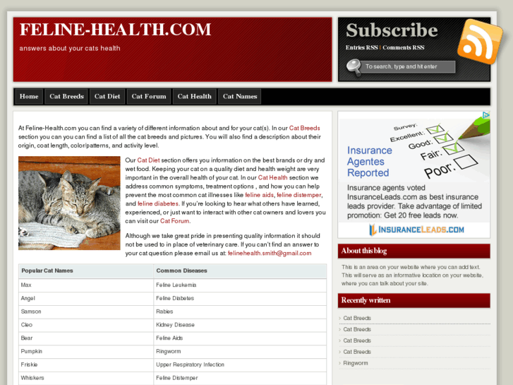 www.feline-health.com