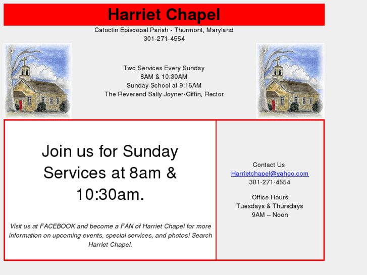 www.harrietchapel.com