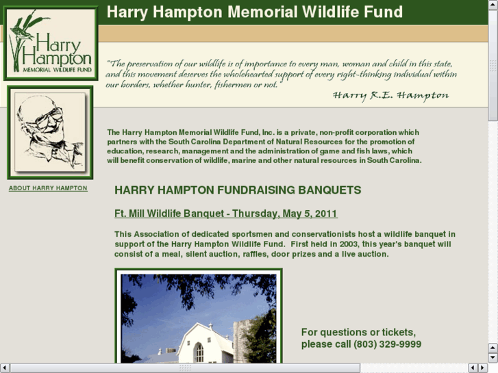 www.harryhamptonbanquets.com