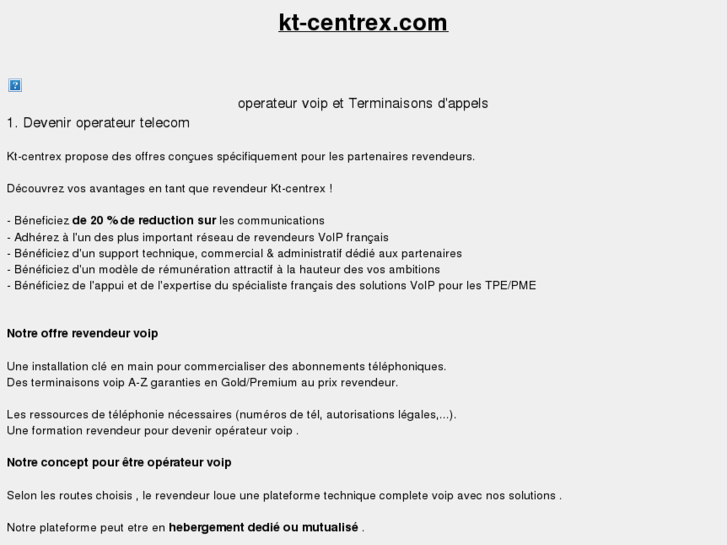 www.kt-centrex.net