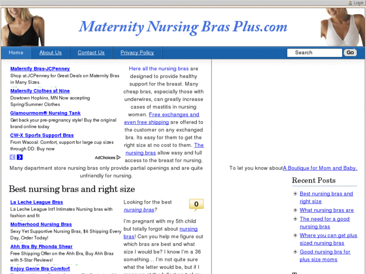 www.maternitynursingbrasplus.com