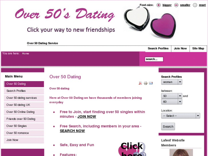 www.over50datingservices.com