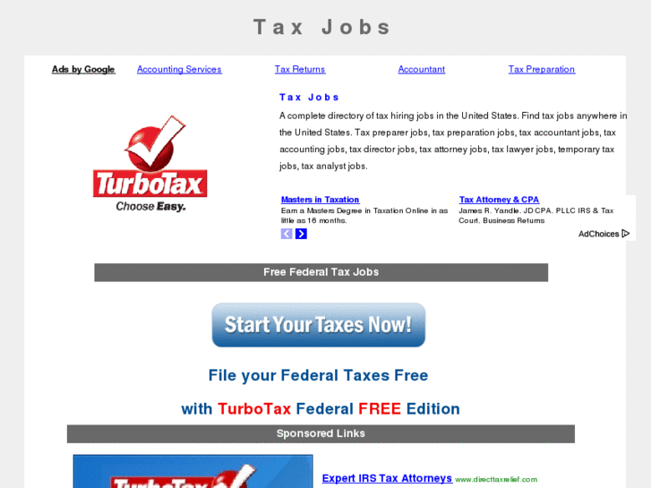 www.tax-jobs.org