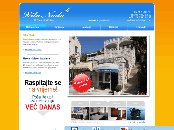 www.vila-nada.com