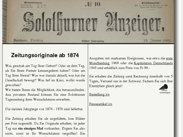 www.zeitungsoriginale.ch