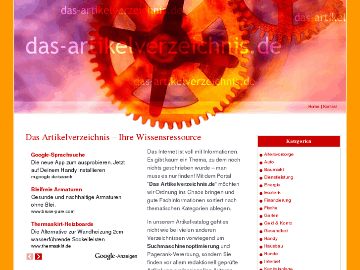 www.das-artikelverzeichnis.de