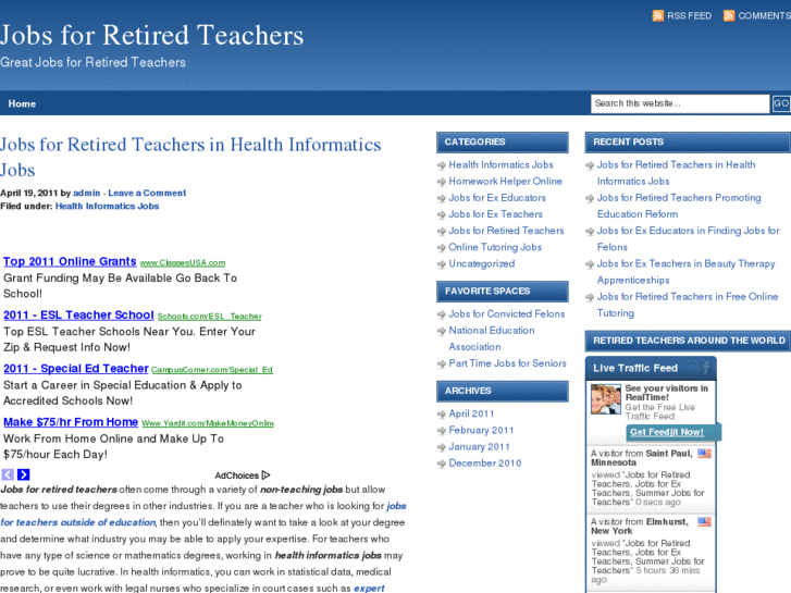 www.jobsforretiredteachers.com