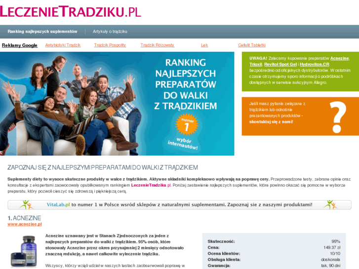 www.leczenietradziku.pl