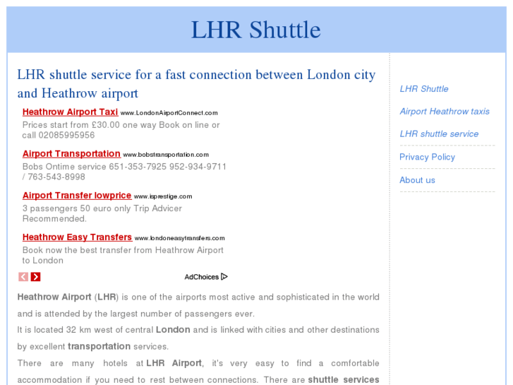 www.lhrshuttle.com
