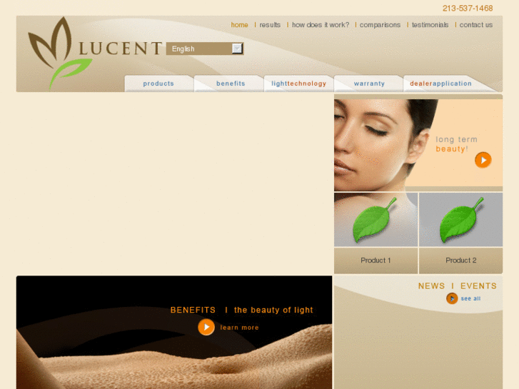 www.lucentbeauty.com